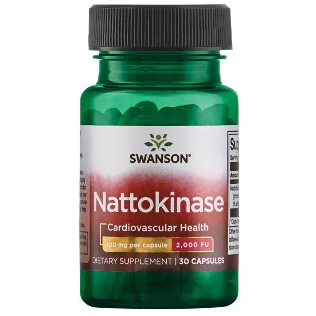 Swanson Nattokinase, 100mg - 30 Caps - Lilly's Pharmacy
