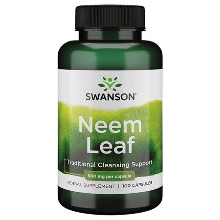 Swanson Neem Leaf, 500mg - 100 Caps - Lilly's Pharmacy
