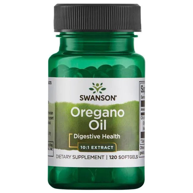 Swanson Oregano Oil 10:1 Extract - 120 softgels - Lilly's Pharmacy