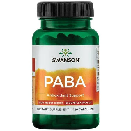 Swanson PABA, 500mg - 120 Caps - Lilly's Pharmacy