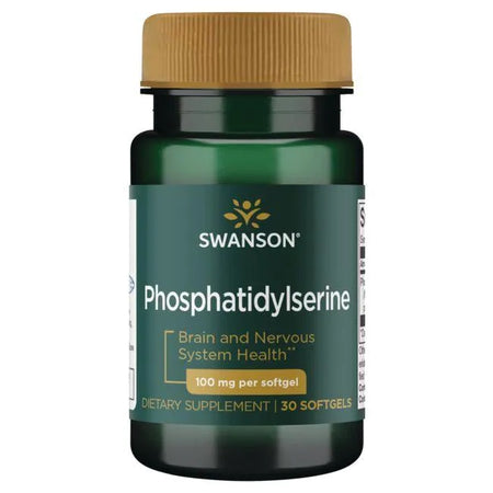 Swanson Phosphatidylserine, 100mg - 30 softgels - Lilly's Pharmacy