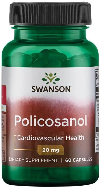 Swanson Policosanol, 20mg - 60 Caps - Lilly's Pharmacy