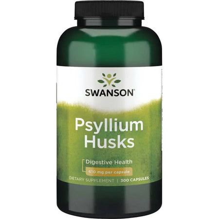 Swanson Psyllium Husks, 610mg - 300 Caps - Lilly's Pharmacy