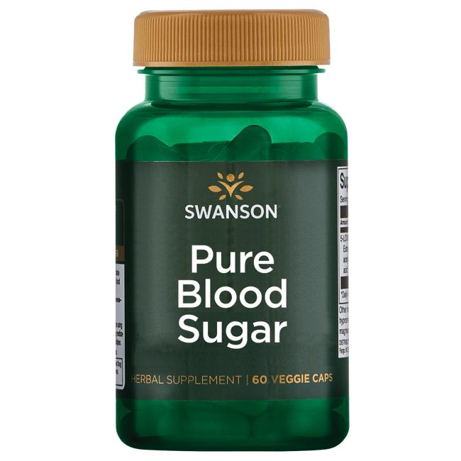 Swanson Pure Blood Sugar - 60 Vcaps - Lilly's Pharmacy