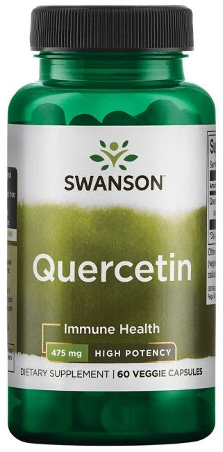Swanson Quercetin, 475mg High Potency - 60 Vcaps - Lilly's Pharmacy