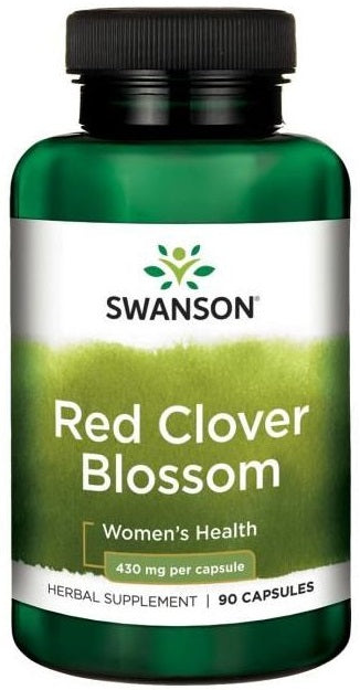 Swanson Red Clover Blossom, 430mg - 90 Caps - Lilly's Pharmacy