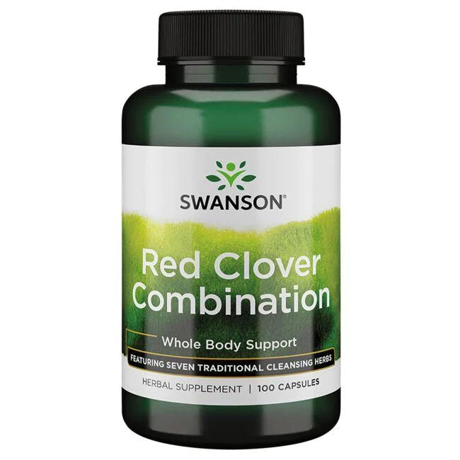 Swanson Red Clover Combination - 100 Caps - Lilly's Pharmacy
