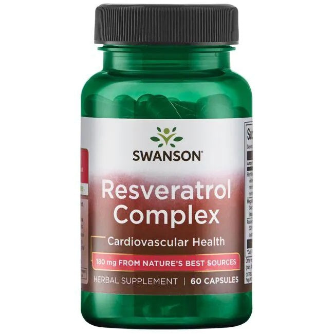 Swanson Resveratrol Complex - 60 Caps - Lilly's Pharmacy