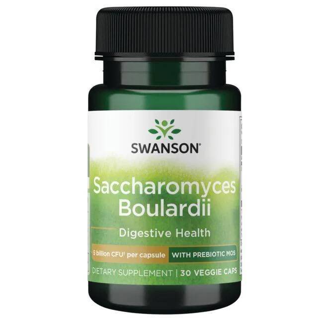 Swanson Saccharomyces Boulardii - 30 Vcaps - Lilly's Pharmacy