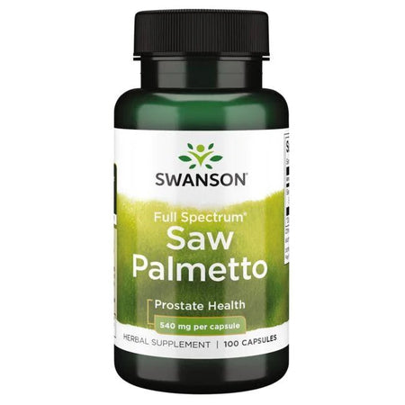 Swanson Saw Palmetto, 540mg - 100 Caps - Lilly's Pharmacy
