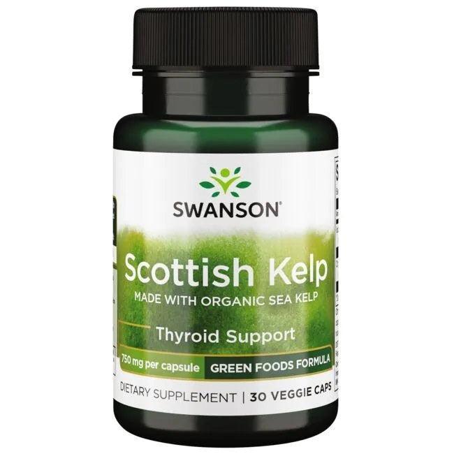 Swanson Scottish Kelp, 750mg - 30 vcaps - Lilly’s Pharmacy & Health Store