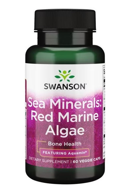 Swanson Sea Minerals: Red Marine Algae - 60 Vcaps - Lilly's Pharmacy
