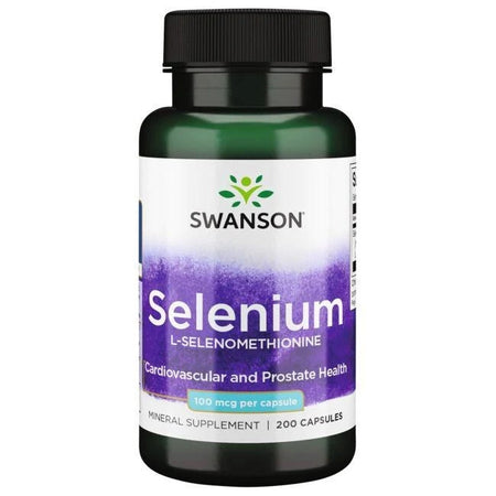 Swanson Selenium, 100mcg - 200 Caps - Lilly's Pharmacy