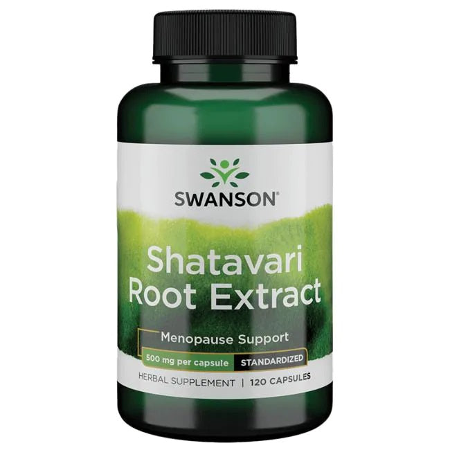 Swanson Shatavari Root Extract, 500mg - 120 Caps - Lilly's Pharmacy
