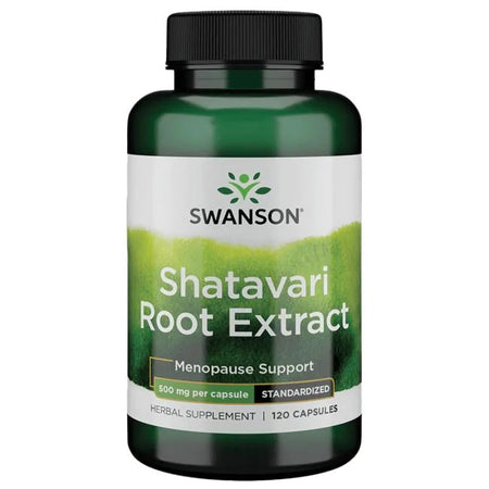 Swanson Shatavari Root Extract, 500mg - 120 Caps - Lilly's Pharmacy