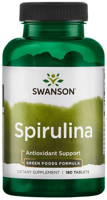 Swanson Spirulina, 500mg - 180 tablets - Lilly's Pharmacy