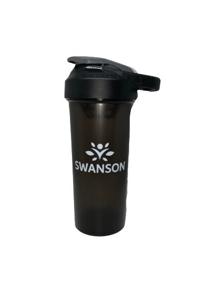 Swanson Sports Shaker, Black - 600 ml. - Lilly’s Pharmacy & Health Store