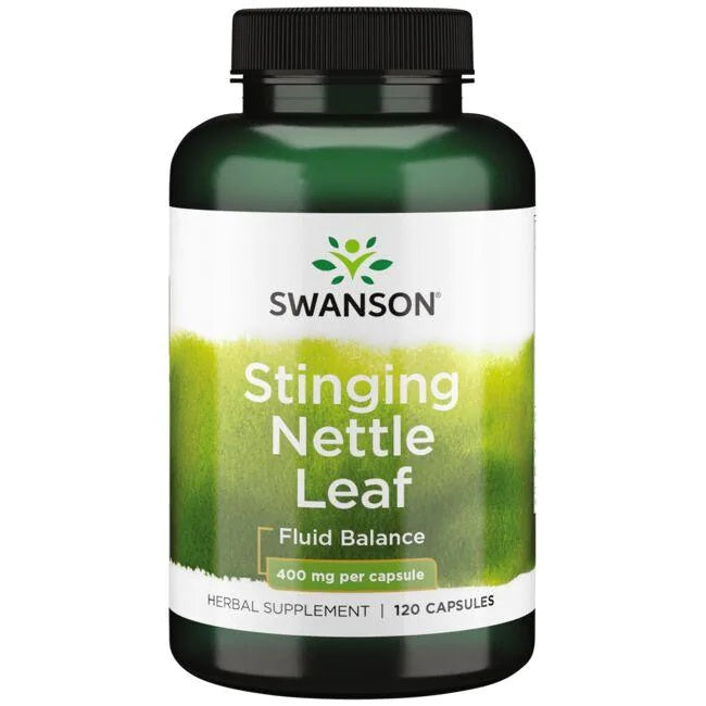 Swanson Stinging Nettle Leaf, 400mg - 120 Caps - Lilly's Pharmacy