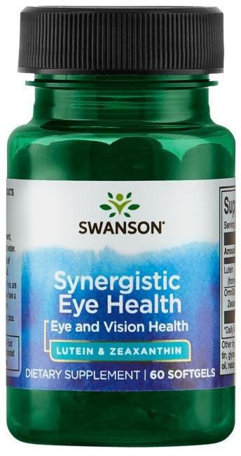 Swanson Synergistic Eye Health Lutein & Zeaxanthin - 60 softgels - Lilly's Pharmacy