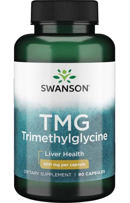 Swanson TMG (Trimethylglycine), 500mg - 90 Caps - Lilly's Pharmacy