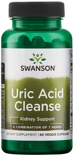 Swanson Uric Acid Cleanse - 60 Vcaps - Lilly's Pharmacy
