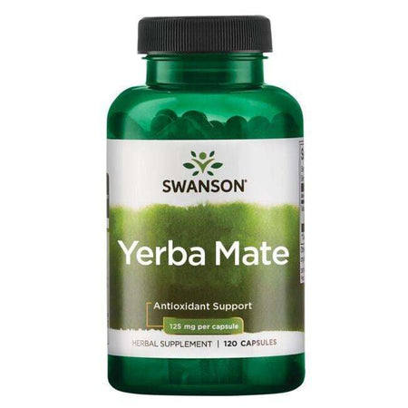 Swanson Yerba Mate, 125mg - 120 caps - Lilly’s Pharmacy & Health Store