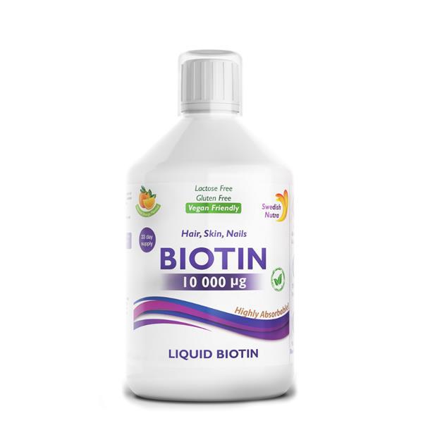Swedish Nutra Biotin 10,000mcg