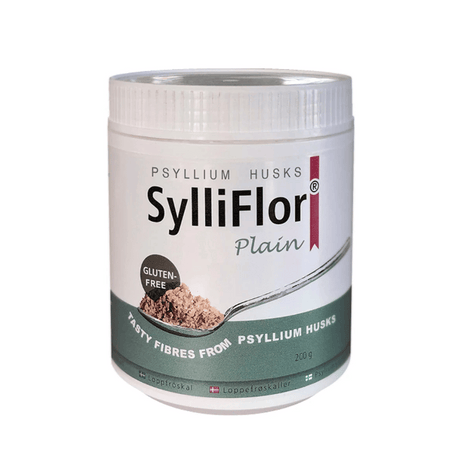 SylliFlor Psyllium Husks / Plain - 200g Tub- Lillys Pharmacy and Health Store