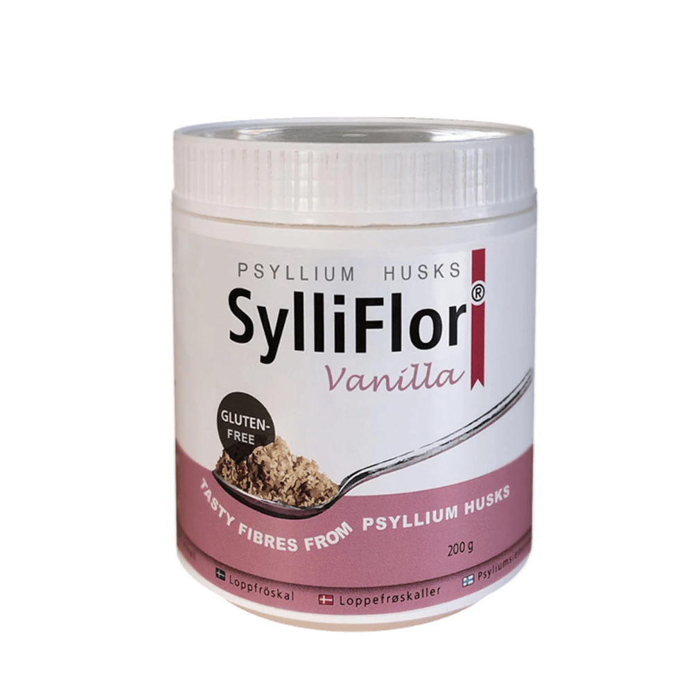 SylliFlor Psyllium Husks / Vanilla - 200g Tub- Lillys Pharmacy and ...