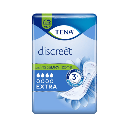 TENA Discreet Extra Incontinence pad 10's- Lillys Pharmacy and Health Store