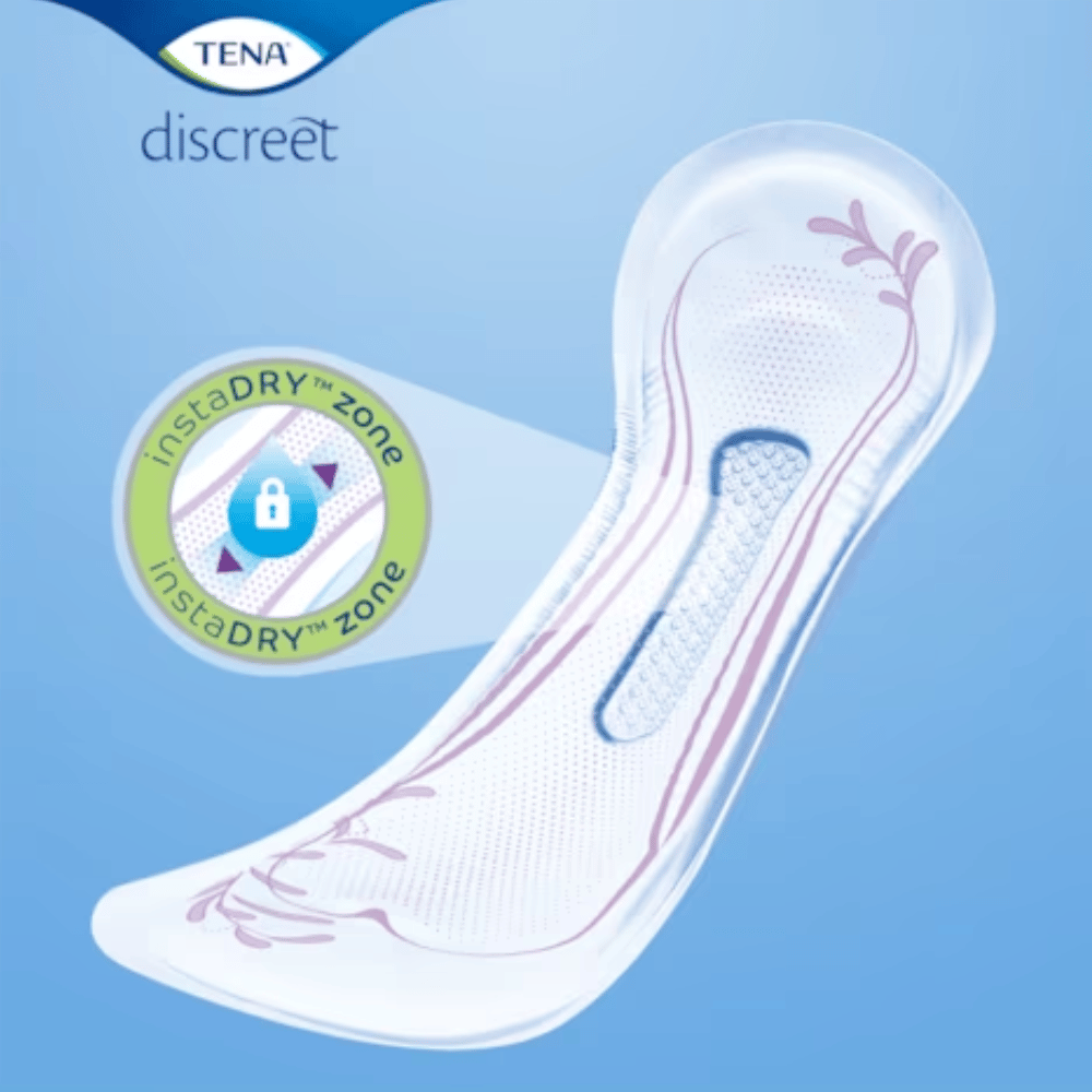 TENA Discreet Extra Plus Incontinence pad Duo Pack 16's- Lillys Pharmacy and Health Store