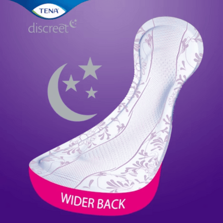 TENA Discreet Maxi Night Incontinence pad 6's- Lillys Pharmacy and Health Store