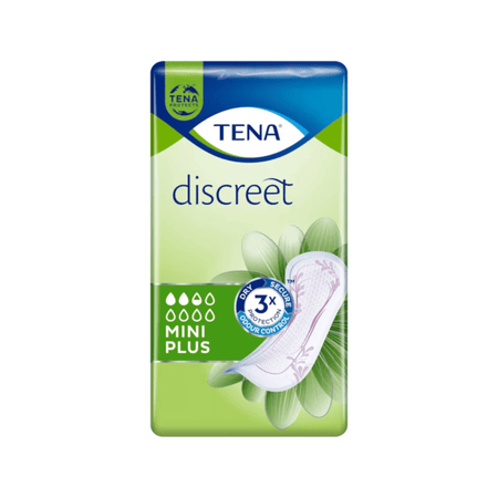 TENA Discreet Mini Plus Incontinence pad - 24's- Lillys Pharmacy and Health Store