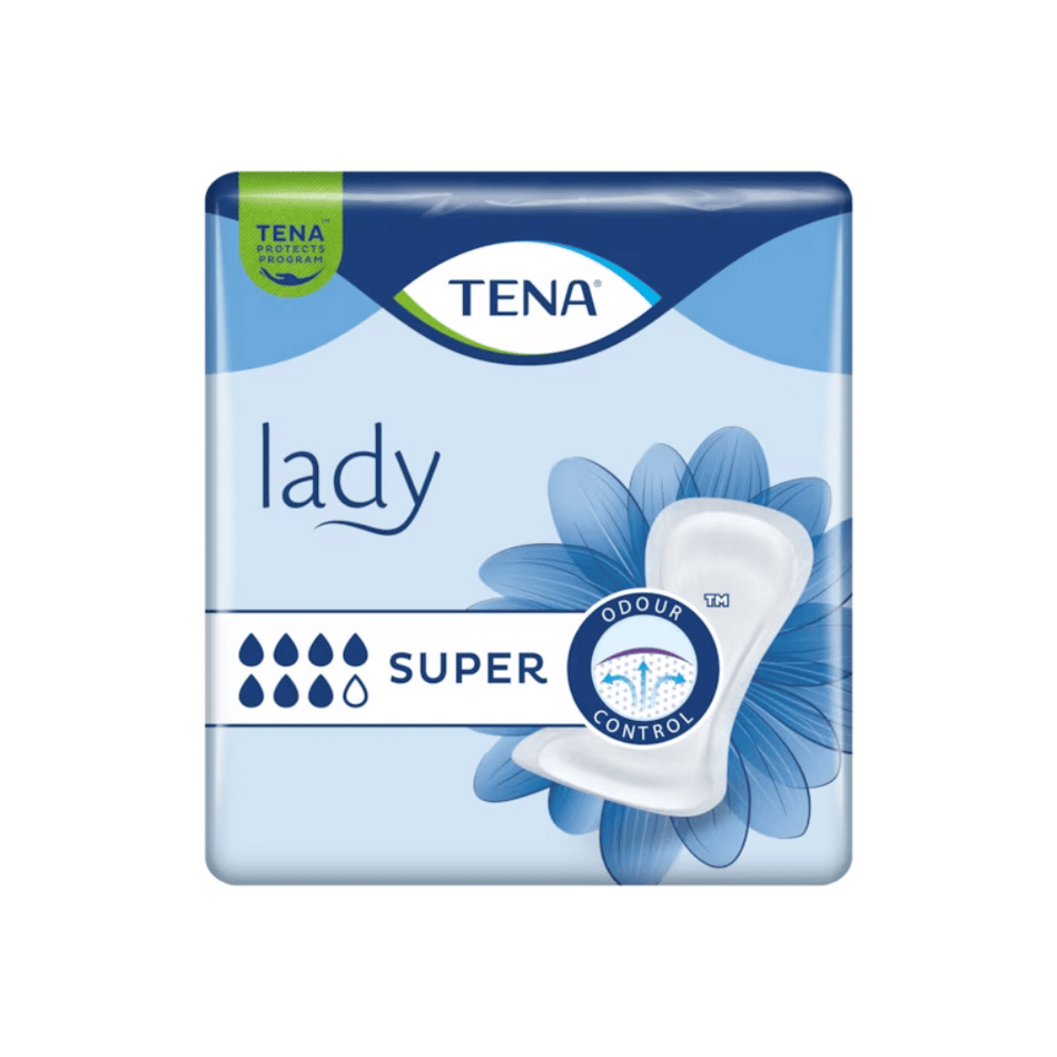 TENA Lady Super Incontinence Pad 15's- Lillys Pharmacy and Health Store