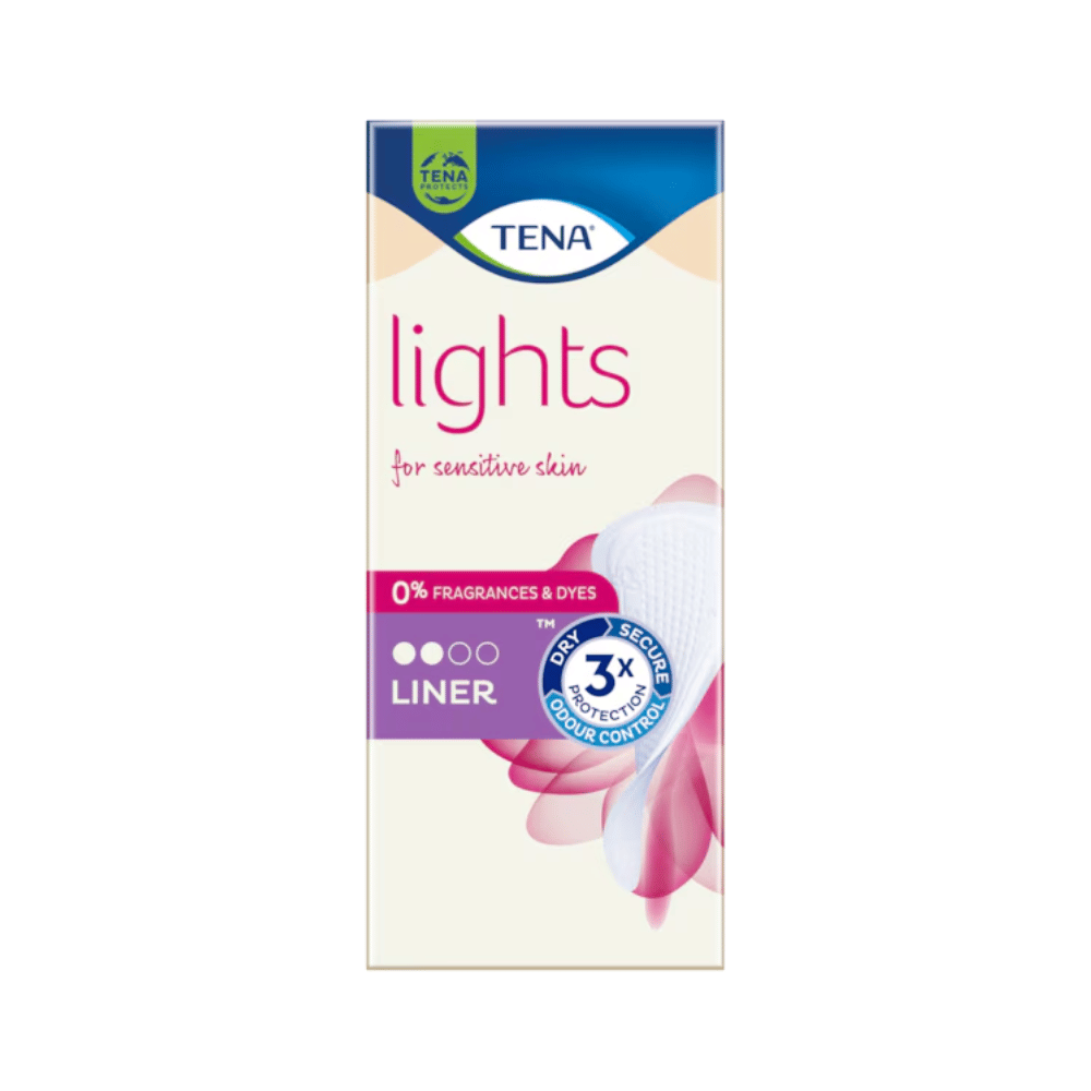 TENA Lights Incontinence Liner For Sensitive skin (Vinci) 28's- Lillys Pharmacy and Health Store