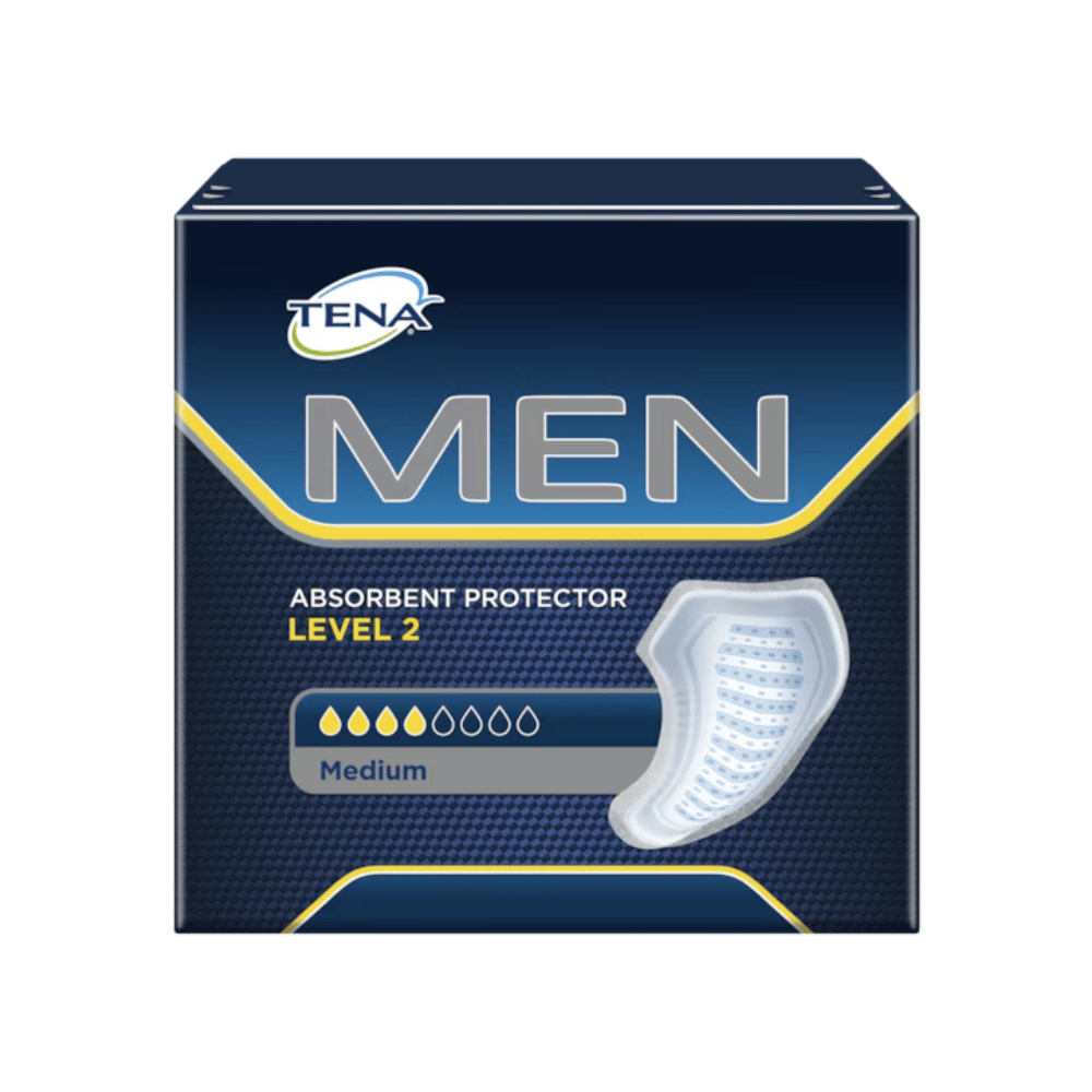 TENA Men Absorbent Protector Level 2 - Pads 10's- Lillys Pharmacy and Health Store