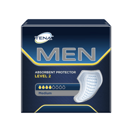 TENA Men Absorbent Protector Level 2 - Pads 10's- Lillys Pharmacy and Health Store