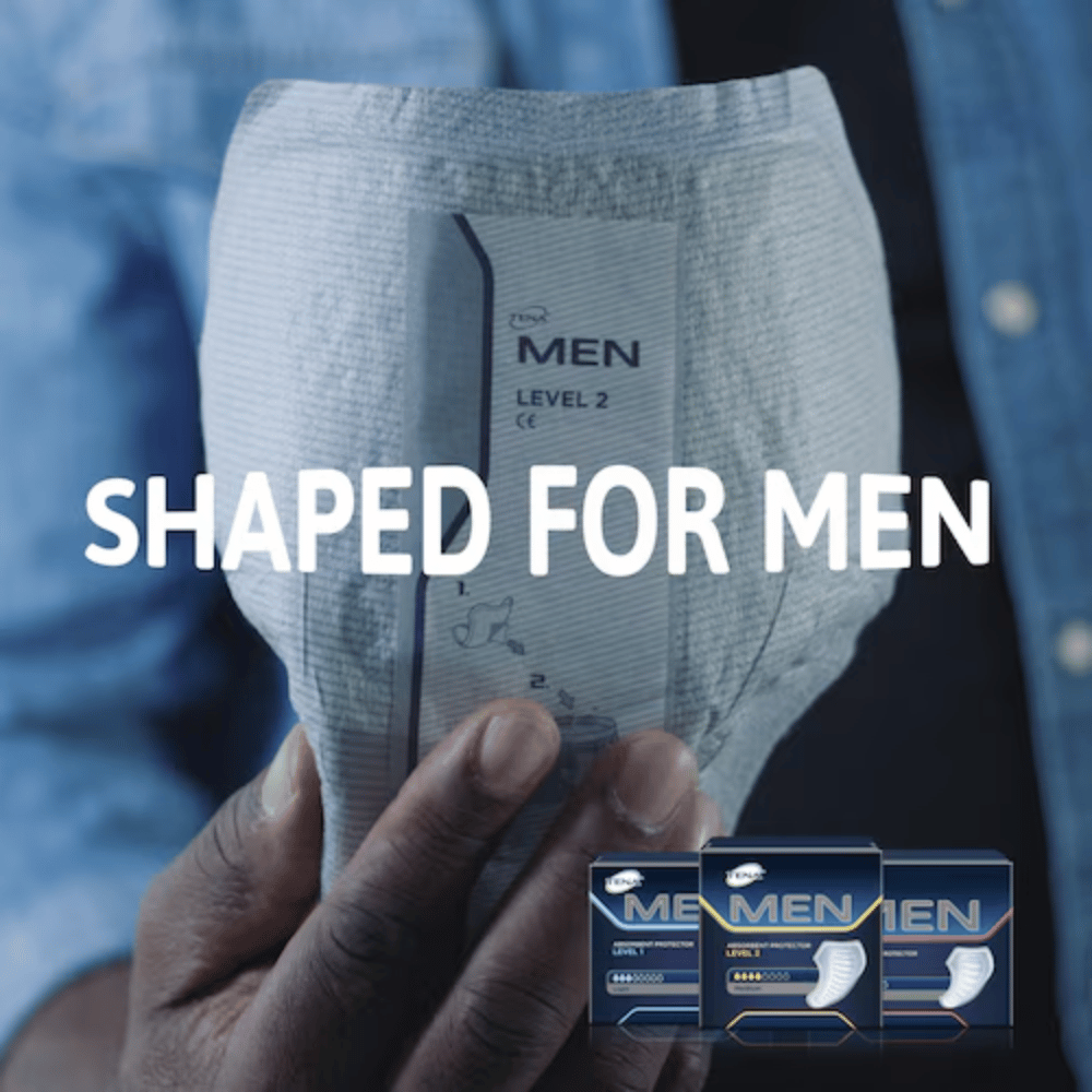 TENA Men Absorbent Protector Level 3 - Pads 8's- Lillys Pharmacy and Health Store