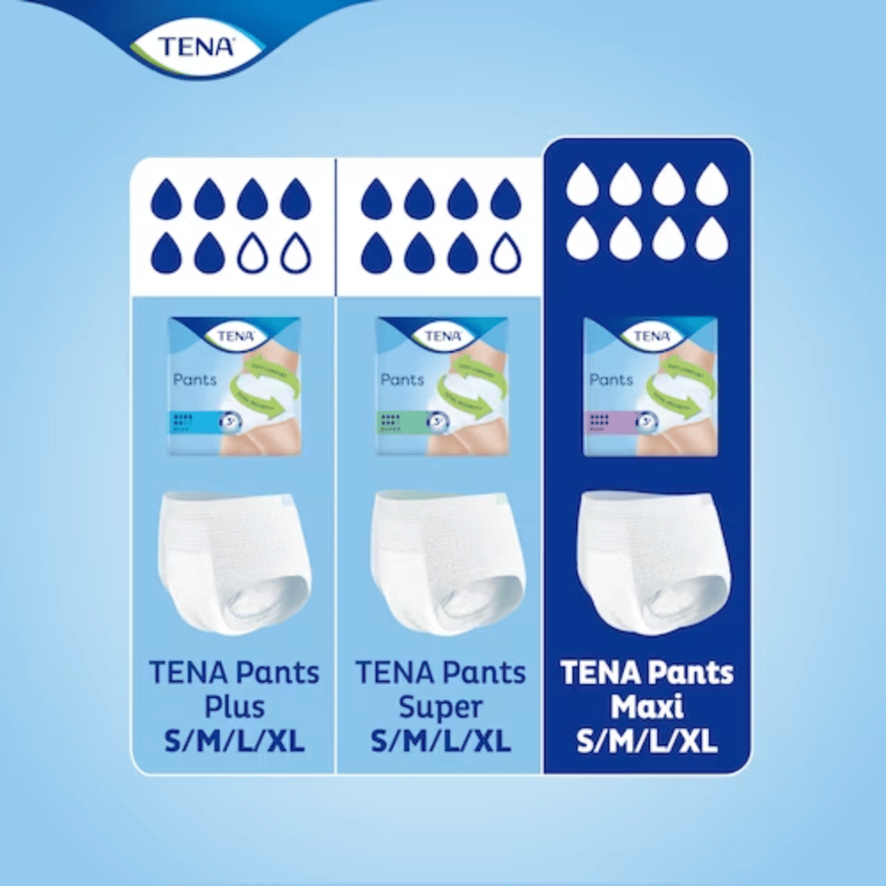 TENA Pants Maxi Incontinence Pants - Medium 10's- Lillys Pharmacy and Health Store