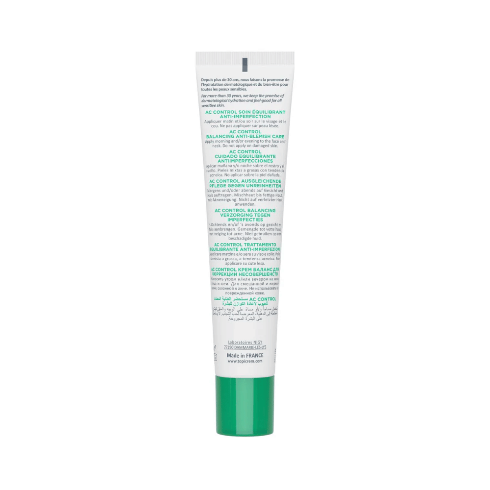 TOPICREM AC control Balancing Anti-Imperfection Treatment 40ml- Lillys Pharmacy and Health Store