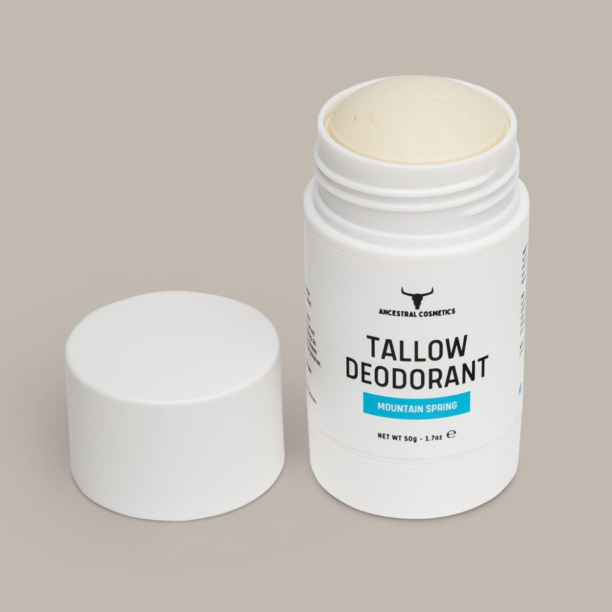 Tallow Deodorant: Mountain Spring- Lillys Pharmacy and Health Store
