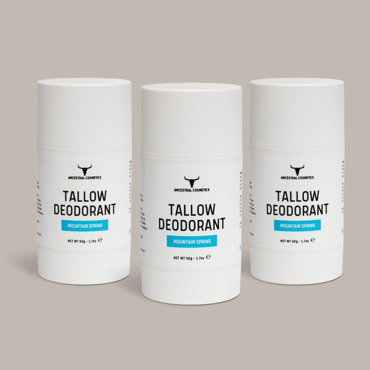 Tallow Deodorant: Mountain Spring- Lillys Pharmacy and Health Store