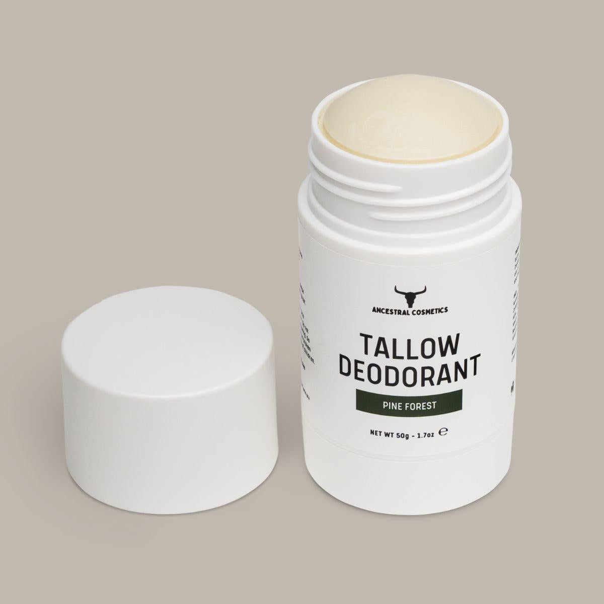 Tallow Deodorant: Pine Forest- Lillys Pharmacy and Health Store