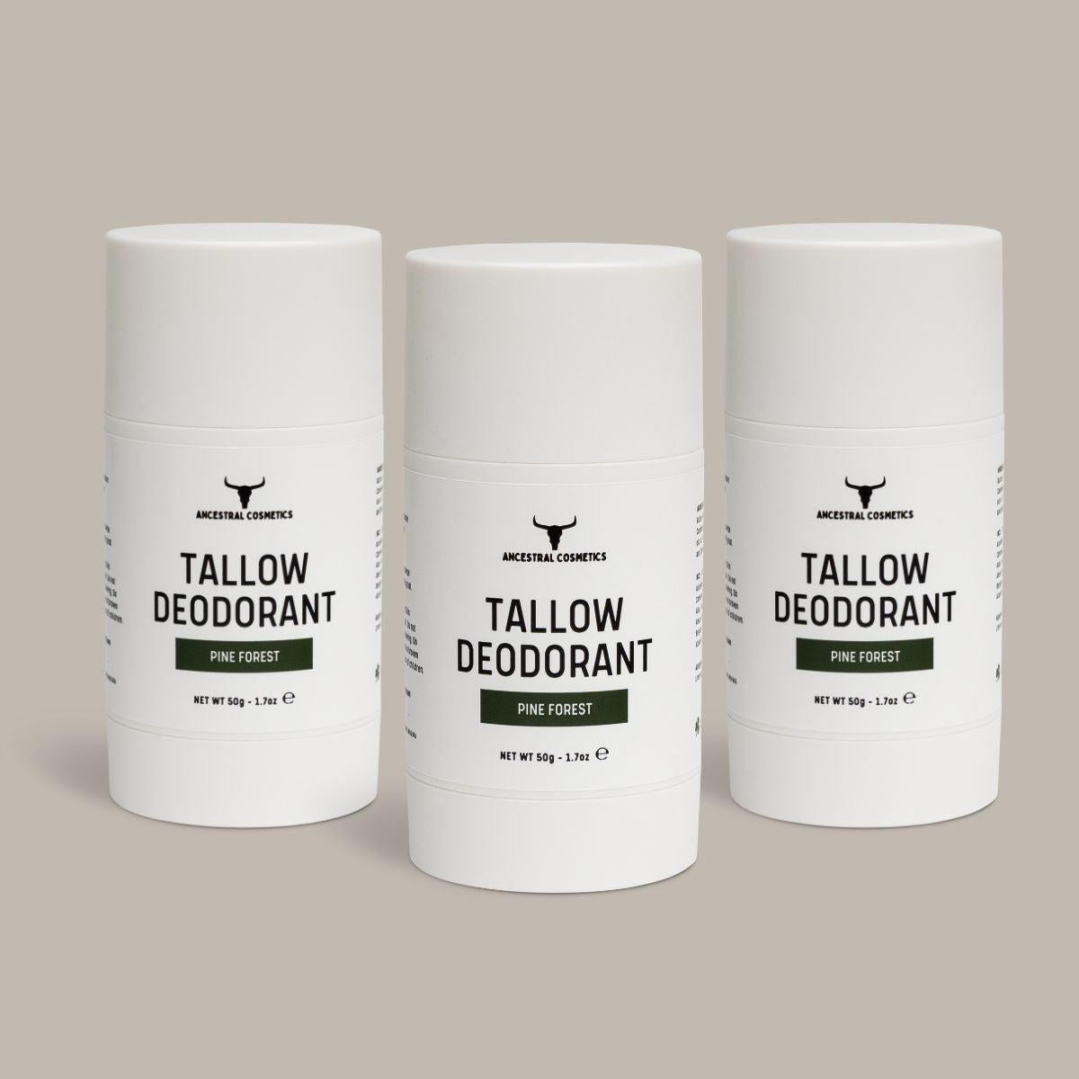 Tallow Deodorant: Pine Forest- Lillys Pharmacy and Health Store