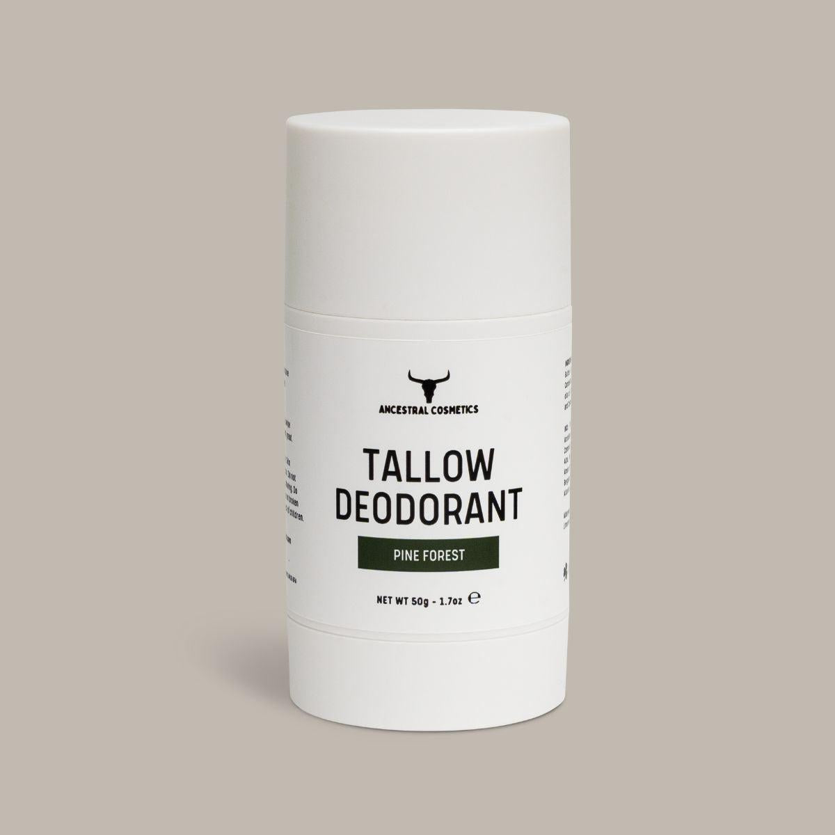 Tallow Deodorant: Pine Forest- Lillys Pharmacy and Health Store