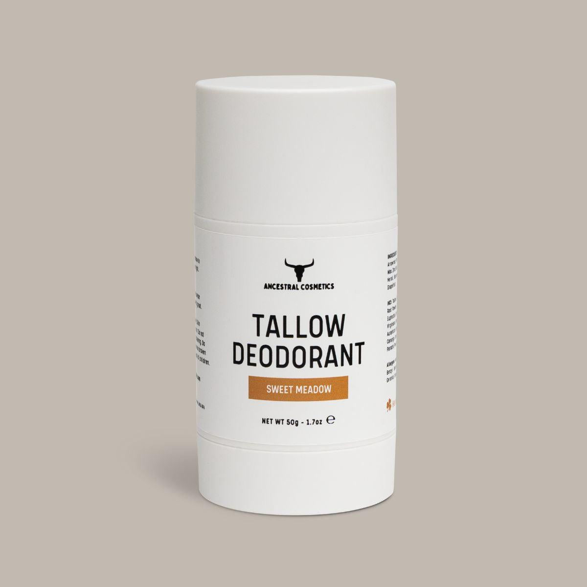 Tallow Deodorant: Sweet Meadow- Lillys Pharmacy and Health Store
