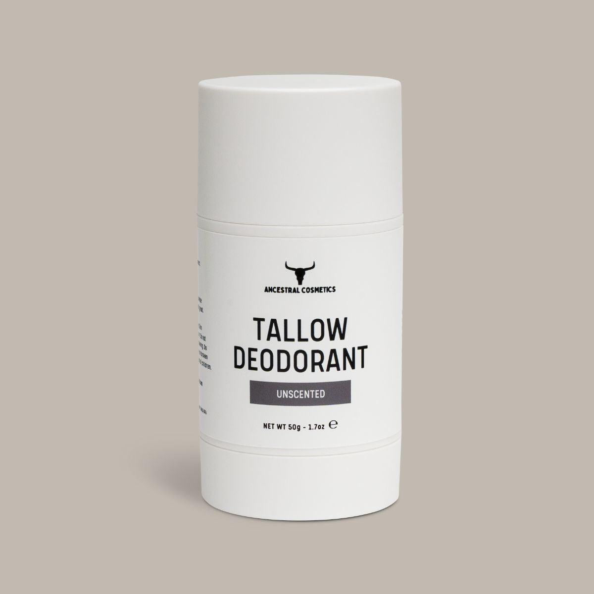Tallow Deodorant: Unscented- Lillys Pharmacy and Health Store