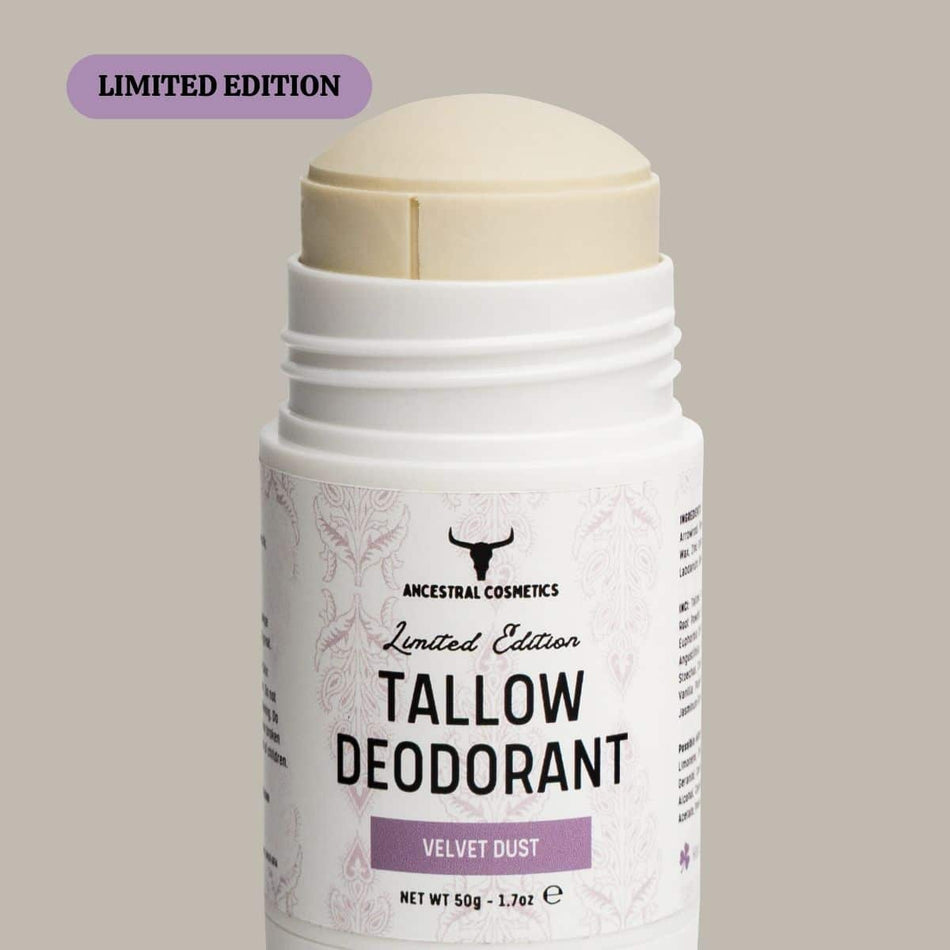 Tallow Deodorant: Velvet Dust- Lillys Pharmacy and Health Store