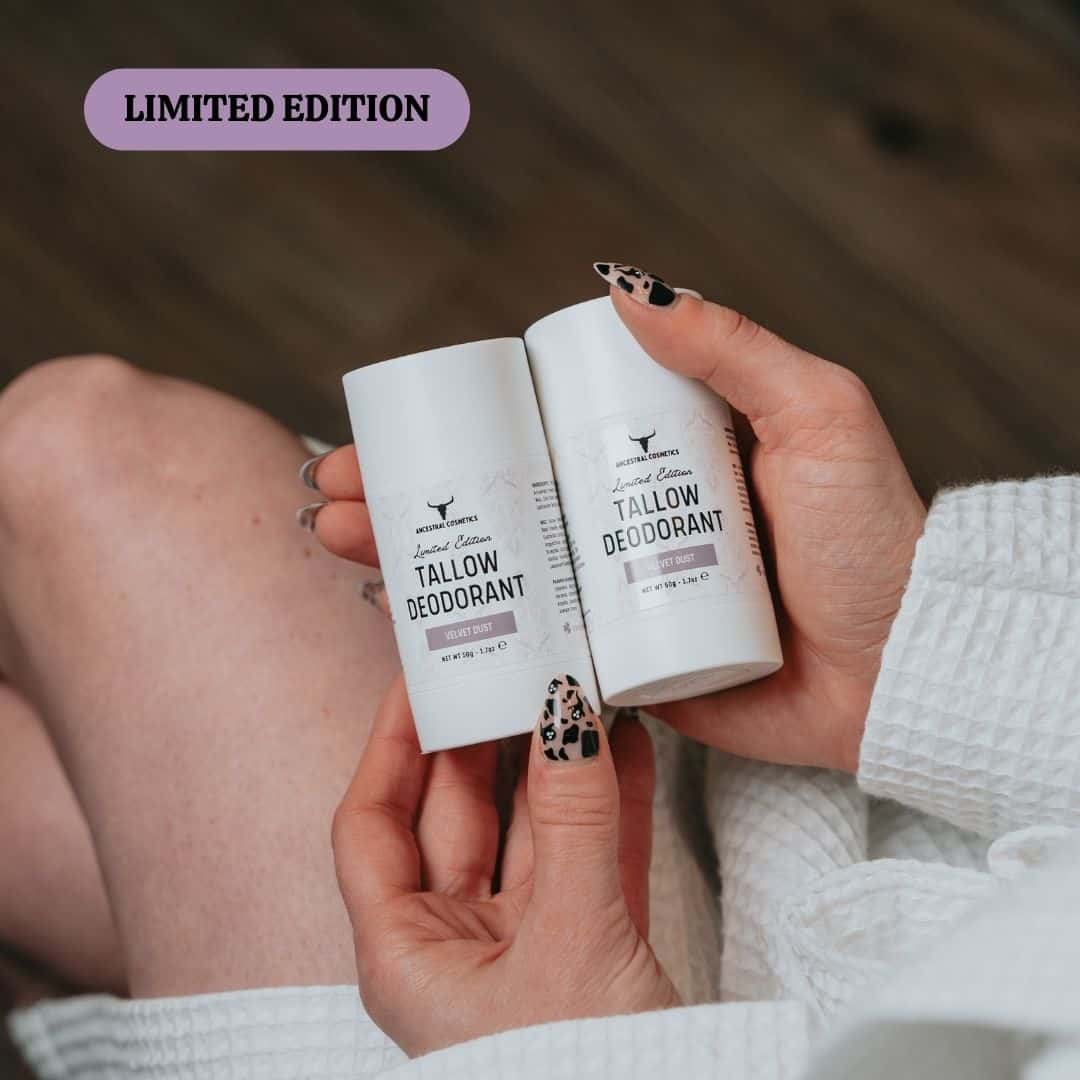 Tallow Deodorant: Velvet Dust- Lillys Pharmacy and Health Store