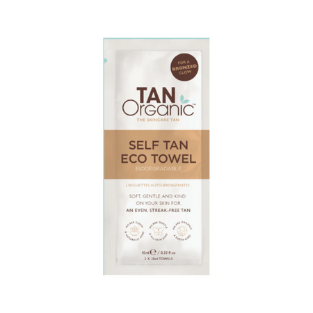 Tan Organic Self Tan Eco Towels (5 pairs)- Lillys Pharmacy and Health Store